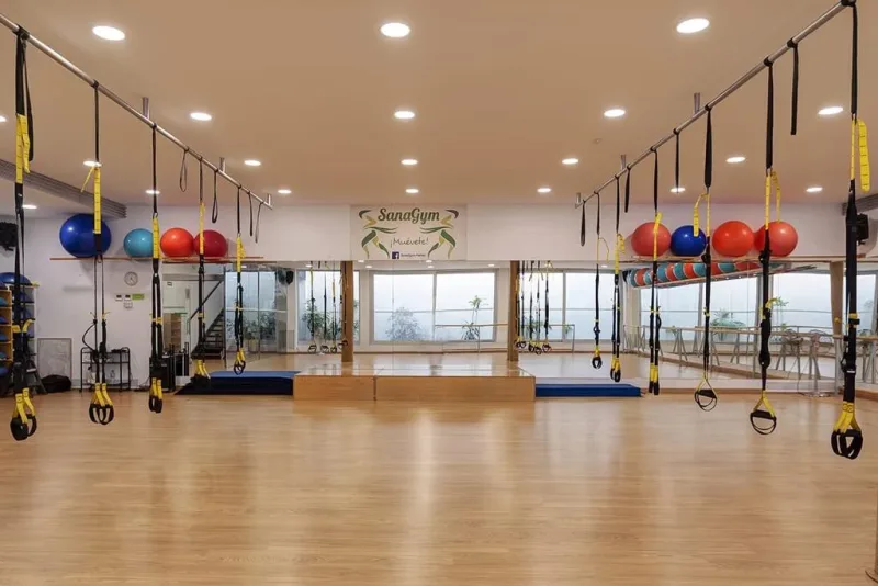 SanaGym, a local gym with a group training studio in Palma de Mallorca